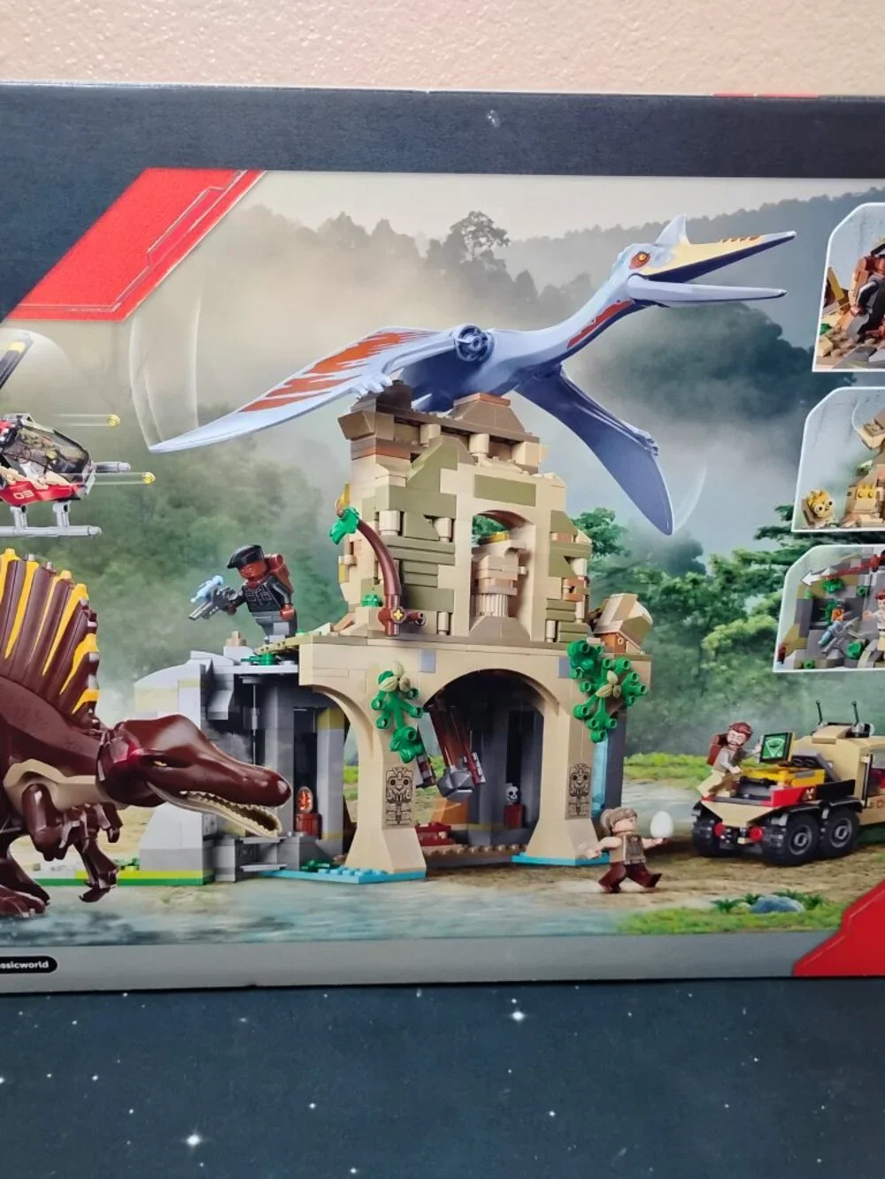 LEGO Jurassic World 76976 Spinosaurus Quetzalcoatlus Air Mission New Sealed Set